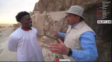 مغامرة سبيد في أرض الكنانة.. كيف سحر الفراعنة اليوتيوبر الأكثر شهرة في العالم