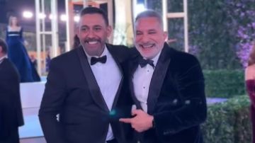 بعد خلاف سنوات .. صلح عمرو مصطفى وباسم يوسف فى حفل joy awards 2026 بعد خلاف سنوات .. صلح عمرو مصطفى وباسم يوسف فى حفل joy awards 2026