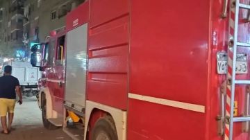 ندب المعمل الجنائي لفحص نشوب حريق شب فى شقة سكنية بقليوب