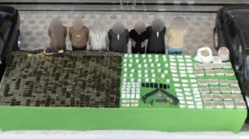 نصف طن مخدرات بـ77 مليون جنيه.. مصرع 3 عناصر إجرامية في سوهاج نصف طن مخدرات بـ77 مليون جنيه.. مصرع 3 عناصر إجرامية في سوهاج