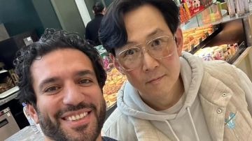 حسن الرداد يلتقي لي بيونغ هون في الرياض ويمازحه بشأن جزء جديد من Squid Game