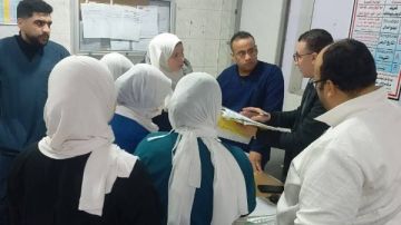 رصد غياب بعض أفراد طاقم العمل بمستشفى قويسنا واتخاذ الإجراءات القانونية ضدهم