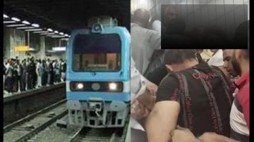 قبل مؤخرتها.. الأمن يلاحق متحرش بسيدة على سلم مترو الأنفاق قبل مؤخرتها.. الأمن يلاحق متحرش بسيدة على سلم مترو الأنفاق