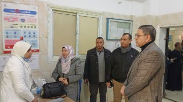 وكيل صحة المنوفية يتفقد جاهزية مستشفى أشمون العام لاستقبال الأعياد وكيل صحة المنوفية يتفقد جاهزية مستشفى أشمون العام لاستقبال الأعياد