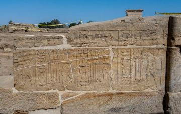 اكتشاف مصري صيني في الأقصر