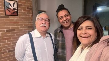 بعد شائعة وفاته.. أول ظهور لـ إبراهيم عيسى بصحبة عادل حمودة بعد شائعة وفاته.. أول ظهور لـ إبراهيم عيسى بصحبة عادل حمودة