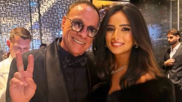 زينة تكشف كواليس لقائها مع فان دام وزيارتها متحف مدام توسو