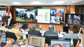 محافظ الجيزة يتابع أعمال غلق لجان جولة الإعادة في اليوم الأول لانتخابات مجلس النواب