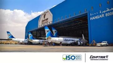 مصر للطيران للصيانة والأعمال الفنية تجدد اعتماد ISO 9001:2015 للعام الـ19