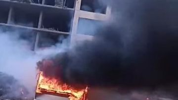 مصرع فران في حريق منزله في المنوفية