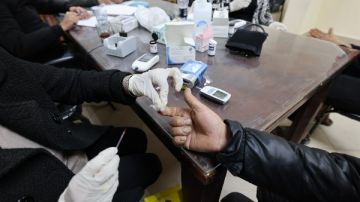 مياه القاهرة تستضيف قافلة طبية للكشف المبكر عن الأمراض المزمنة صور