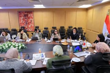 نائبة وزيرة التضامن الاجتماعي تلتقي فريق هيئة التعاون الدولي اليابانية جايكا 