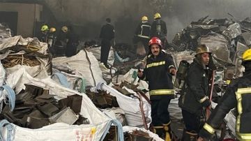 السيطرة على حريق مخزن خردة في بولاق أبو العلا