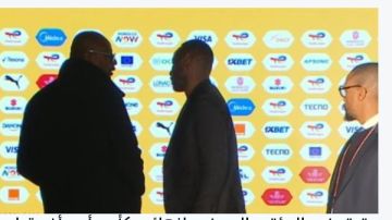 تعدي بالألفاظ وانسحاب المدرب.. خناقة في المؤتمر الصحفي بعد نهائي أمم أفريقيا