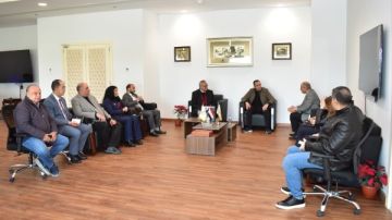 رئيس جهاز العلمين يبحث مع مدير مكتبة الإسكندرية إنشاء فرعا بالمدينة