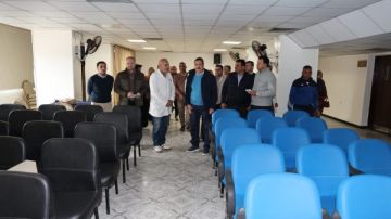 محافظ المنوفية يتابع سير العمل ومستوى الخدمات بمستشفى حميات ميت خلف محافظ المنوفية يتابع سير العمل ومستوى الخدمات بمستشفى حميات ميت خلف