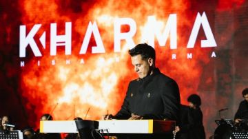 هشام خرما يحيي حفل استقبال كأس العالم في المتحف المصري الكبير