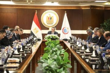 وزير الصحة المصري يتابع مع وفد تركي تنفيذ مدينة العاصمة الطبية