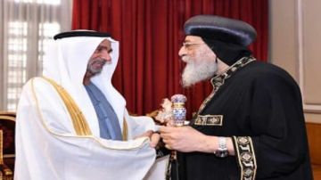 المجلس العالمي للتسامح والسلام يهنئ البابا تواضروس بعيد الميلاد المجيد