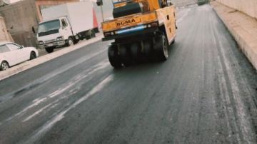 توسعة وازدواج ورصف طريق الحفرية من محور الفريق كمال عامر وحتى مشتل البراجيل