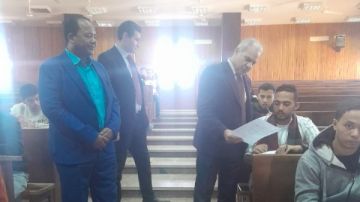 ختام امتحانات الفصل الدراسي الأول بكلية الحقوق بجامعة أسوان