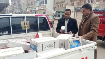 ضبط 1032 عبوة أدوية بيطرية مخالفة في بيلا بكفر الشيخ ضبط 1032 عبوة أدوية بيطرية مخالفة في بيلا بكفر الشيخ