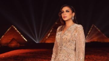 لا أستحقها بمفردي.. أنغام تتوج بجائزة الفنانة المفضلة في Joy Awards بنسخته السادسة