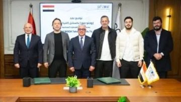 اقتصادية قناة السويس توقع مشروع أوروجلو مودا تكستايل التركية بالقنطرة غرب