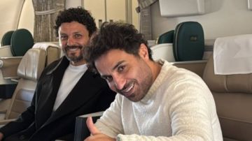 أحمد فهمي رفقة حسام غالي في أحدث ظهور.. شاهد أحمد فهمي رفقة حسام غالي في أحدث ظهور.. شاهد