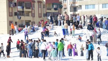 بالصور .. رئيس مدينة بورفؤاد : جبال الملح تجذب آلاف الزوار من مختلف المحافظات