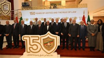 تكريم الأمين العام لمجلس الشيوخ في احتفالات هيئة قضايا الدولة بمرور 150 عاما تكريم الأمين العام لمجلس الشيوخ في احتفالات هيئة قضايا الدولة بمرور 150 عاما