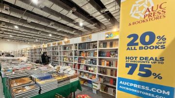 من 50 جنيها فقط وخصومات تصل إلى 75 .. إصدارات جديدة ومميزة من الجامعة الأمريكية بمعرض الكتاب