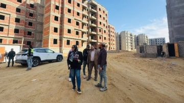 تكثيف العمل بـ الإسكان الأخضر بأكتوبر الجديدة لضمان التسليم في مواعيدها