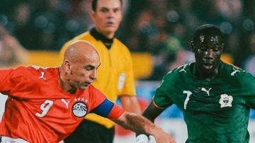 كاف يعيد ذكريات صدام حسام حسن مع مدرب كوت ديفوار في كان 2006 كاف يعيد ذكريات صدام حسام حسن مع مدرب كوت ديفوار في كان 2006