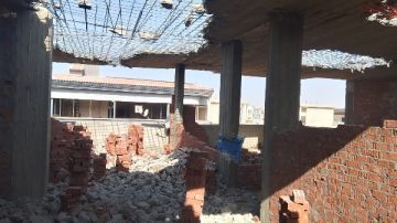 إزالة مخالفات بناء في مدينة دمياط الجديدة إزالة مخالفات بناء في مدينة دمياط الجديدة