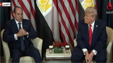 الرئيس السيسي لترامب بدافوس: لولاك ما توقفت الحرب في غزة