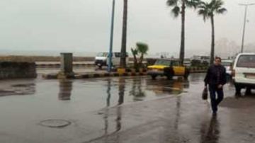 انخفاض درجات الحرارة.. طقس شتوي شديد البرودوة في الإسكندرية