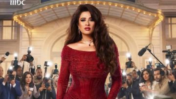 ياسمين عبد العزيز تروج لـ مسلسلها وننسى اللي كان