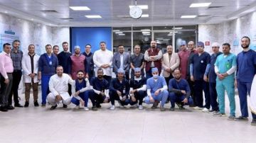 أخبار أسوان: تدخلات قلبية بمستشفى النيل.. وإصلاح لخط طرد.. وجهود بيطرية وحملات لإزالة الإشغالات بالأسواق أخبار أسوان: تدخلات قلبية بمستشفى النيل.. وإصلاح لخط طرد.. وجهود بيطرية وحملات لإزالة الإشغالات بالأسواق