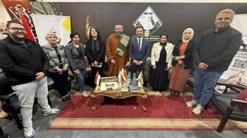 تنسيقية شباب الأحزاب والسياسيين تستضيف المؤثرين ورموز الثقافة بمعرض الكتاب