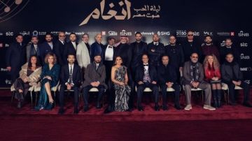 مدين يشيد بليلة أنغام في الرياض ويشارك صناع الموسيقى احتفال ليلة الحب صوت مصر 