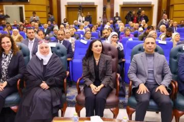 وزيرة التضامن الاجتماعي تشهد الاحتفال باليوم العربي لكبار السن