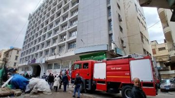 السيطرة على حريق محدود بالدور الثامن في سنترال المنشية بالإسكندرية