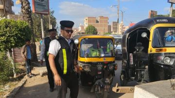 أمن الغربية يحرر 210 مخالفات لردع قائدي المركبات والسيارات