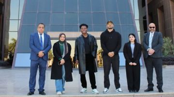 الممثل والمنتج الأمريكي Odain Watson يزور مدينة الإنتاج الإعلامي.. صور الممثل والمنتج الأمريكي Odain Watson يزور مدينة الإنتاج الإعلامي.. صور