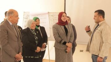 بالتعاون مع الأمم المتحدة.. محافظ المنيا يشهد فعاليات برنامج رابحة لتمكين المرأة اقتصاديا بالتعاون مع الأمم المتحدة.. محافظ المنيا يشهد فعاليات برنامج رابحة لتمكين المرأة اقتصاديا