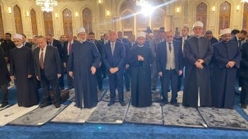 وزير الأوقاف يشهد احتفال الوزارة بذكرى الإسراء والمعراج بمسجد العزيز الحكيم بالمقطم وزير الأوقاف يشهد احتفال الوزارة بذكرى الإسراء والمعراج بمسجد العزيز الحكيم بالمقطم