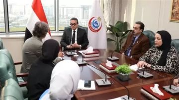 وزير الصحة يستقبل ممثل شركة مالتي كير فارما لتعزيز التعاون في مجال الأمراض النادرة