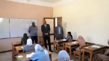 انطلاق امتحانات الفصل الدراسى الأول لصفوف النقل فى أسوان انطلاق امتحانات الفصل الدراسى الأول لصفوف النقل فى أسوان