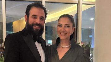 حنان مطاوع عن زوجها: أول مرة يحضر joy awards